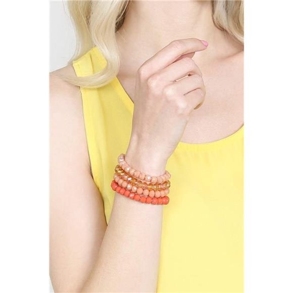 Versatile Bohemian Beaded Stacking Bracelet - Picture 1 of 3